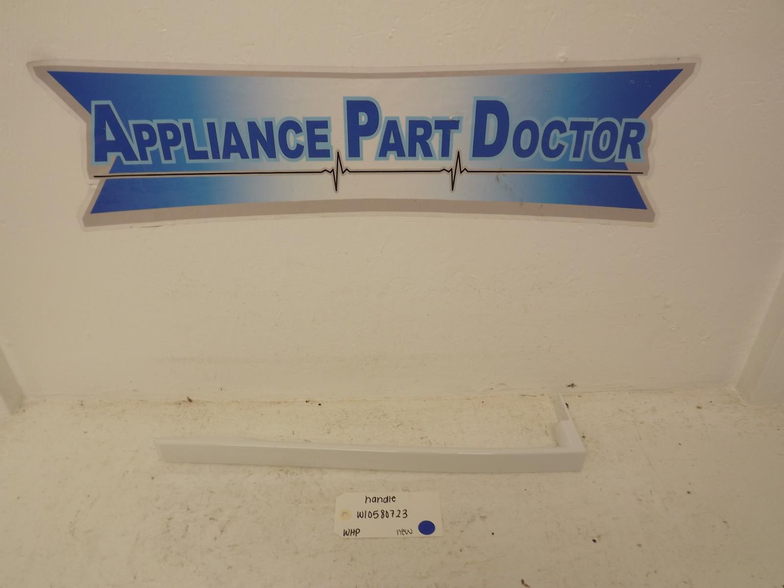 Whirlpool Refrigerator W10580723 Door Handle New Whirlpool Refrigerator W10580723 Door Handle New